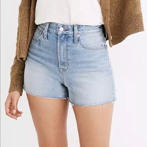 Madewell Curvy Perfect Vintage Shorts Sz 26